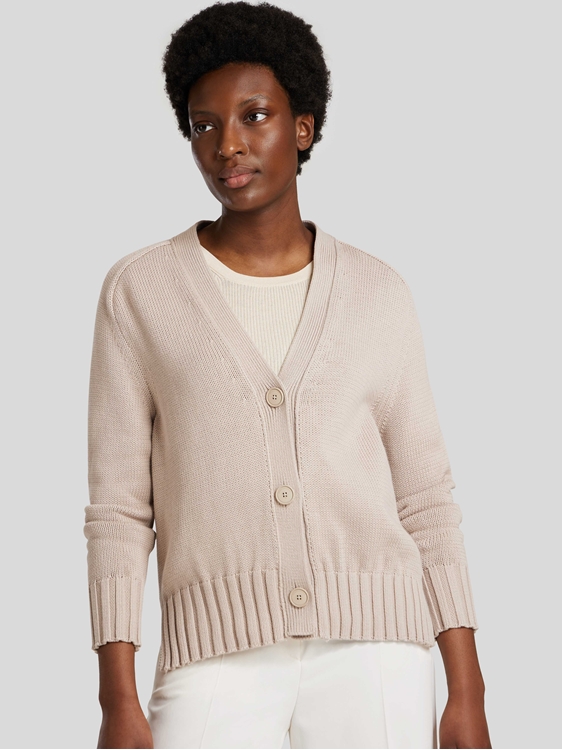 Bild von Strickjacke aus Bio-Baumwolle