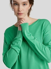 Image sur Pull en maille fine en coton bio
