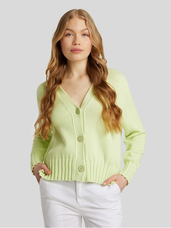 Bild von Strickjacke aus Bio-Baumwolle