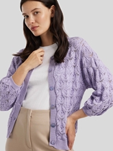 Bild von Strickjacke mit 3/4 Arm