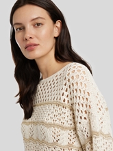 Image sur Pullover à broderie ajourée