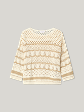 Image sur Pullover à broderie ajourée