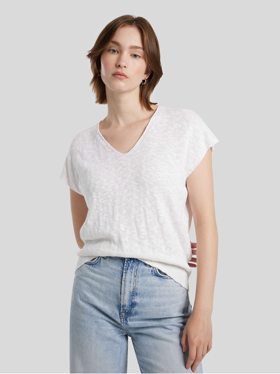 Image sur T-shirt en maille