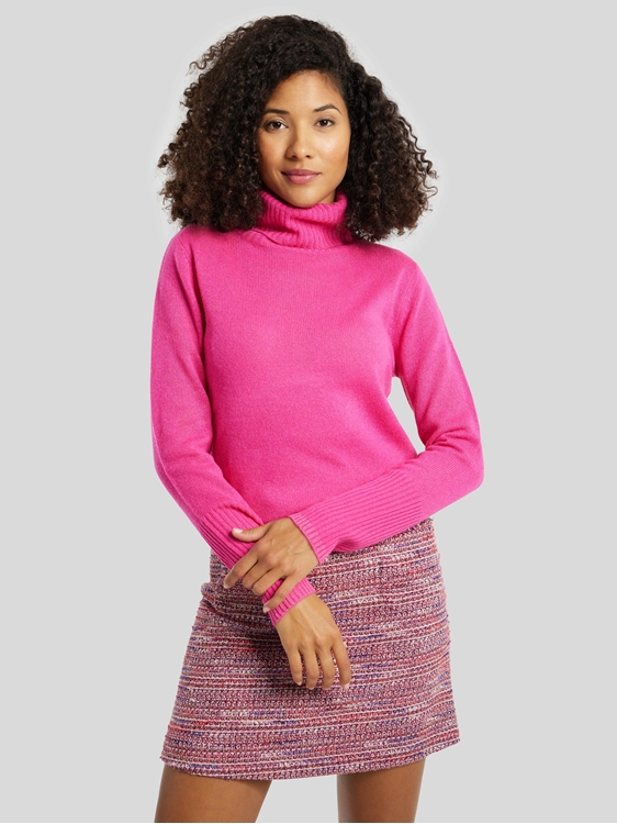 Image sur Pull col roulé cachemire