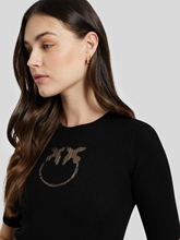 Bild von Strickshirt mit Logo
