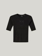 Bild von Strickshirt mit Logo