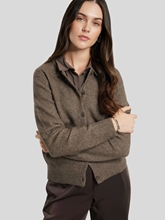 Bild von Strickjacke aus Woll-Mix