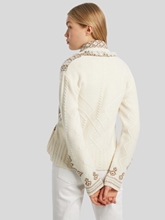 Bild von Cardigan mit Lammwolle PHYLLIS