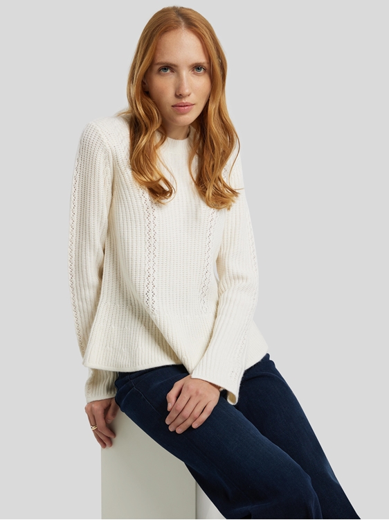 Image sur Pull en maille avec laine mérinos