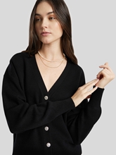 Bild von Strickjacke aus Merinowolle