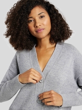 Bild von Strickjacke im Oversize-Look