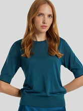 Image sur T-shirt maille fine