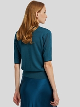 Image sur T-shirt maille fine