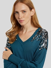 Bild von Pullover mit Pailletten