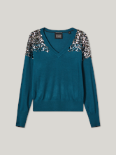 Bild von Pullover mit Pailletten