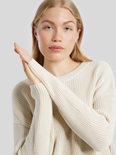 Image sur Pull grosse maille en coton bio