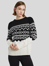 Bild von Pullover mit Norwegermuster