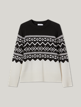 Bild von Pullover mit Norwegermuster