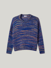 Bild von Strickpullover mit Multigarn