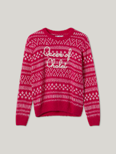 Bild von Pullover mit Allover-Print