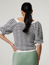 Image sur Pull-over avec broderie ajourée