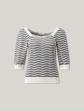 Image sur Pull-over avec broderie ajourée