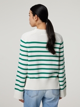 Bild von Strickpullover mit Streifen