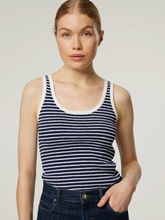 Image sur Top en tricot avec coton