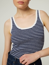 Image sur Top en tricot avec coton