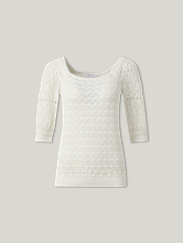 Bild von Strickshirt aus Bio-Baumwolle