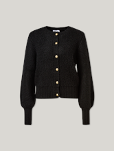 Bild von Strickjacke aus Bouclé