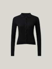 Image sur Veste en tricot avec coton bio