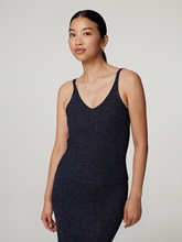 Image sur Top à bretelles avec côtes