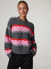 Image sur Pull à l'aspect ondulé PANAYO