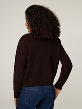 Bild von Strickjacke mit Wolle