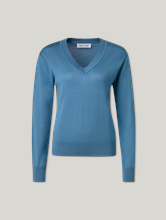 Bild von Strickpullover mit Merinowolle