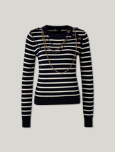 Bild von Pullover mit Ketten