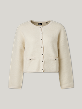 Bild von Strickjacke mit Alpaka