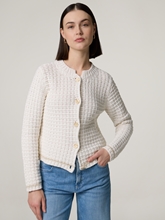 Image sur Veste tricotée avec coton