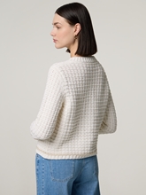 Image sur Veste tricotée avec coton