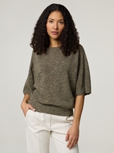 Bild von Strickshirt mit Leinen DILARY