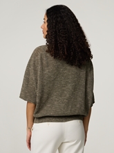 Bild von Strickshirt mit Leinen DILARY