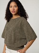 Bild von Strickshirt mit Leinen DILARY