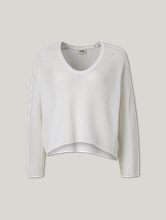 Image sur Pull en maille ajourée