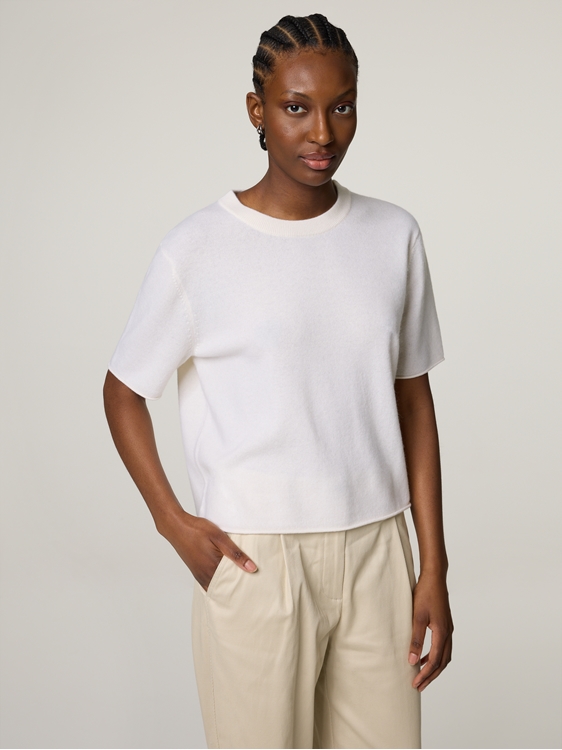 Bild von Strickshirt mit Kaschmir