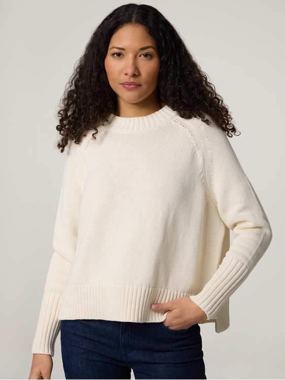 Image sur Pull-over en tricot de coton