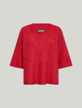 Image sur T-shirt tricoté avec de la laine d'alpaga MMTACI