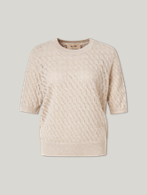 Bild von Shirt aus Lochstrick KARIN