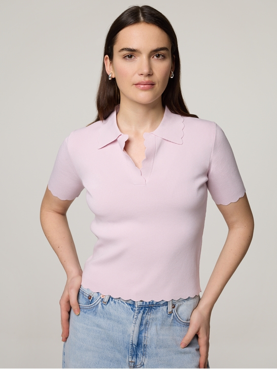 Image sur Polo en tricot