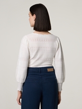 Bild von Lochstrickpullover